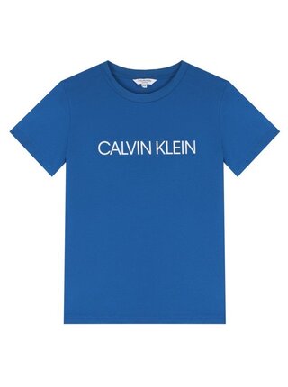Calvin Klein modré chlapecké tričko Tee