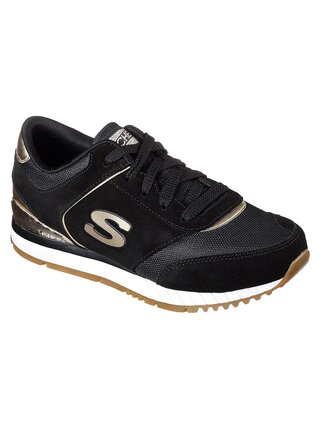 Skechers černo-zlaté tenisky Sunlite Revival