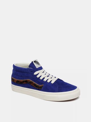 Modré dámske semišové tenisky VANS