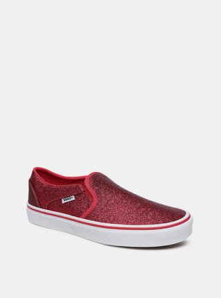 Růžové dámské slip on VANS