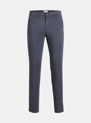 Modré chino nohavice Jack & Jones Marco