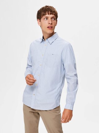 Světle modrá slim fit košile Selected Homme Tyler