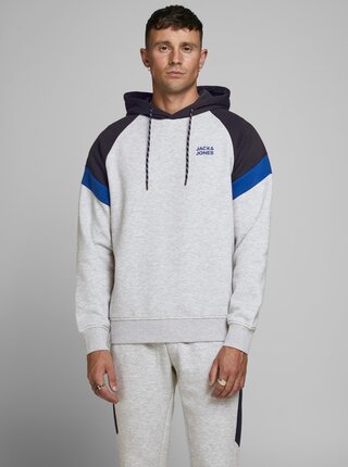 Šedá mikina Jack & Jones Poul