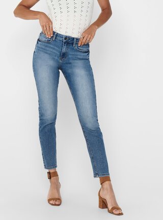 Modré slim fit džíny Jacqueline de Yong New Tyson