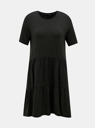 Černé volné šaty AWARE by VERO MODA Java