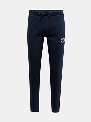 Tmavomodré tepláky Jack & Jones Gordon