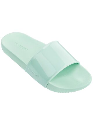Zaxy zelené pantofle Snap Slide Fem Green