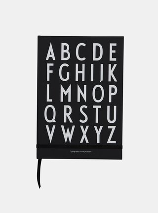 Černý zápisník Design Letters