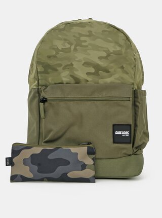 Hnedý vzorovaný batoh Case Logic Founder 26 l