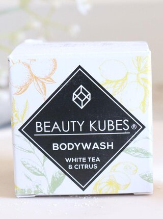 bílé mýdlo Beauty Kubes