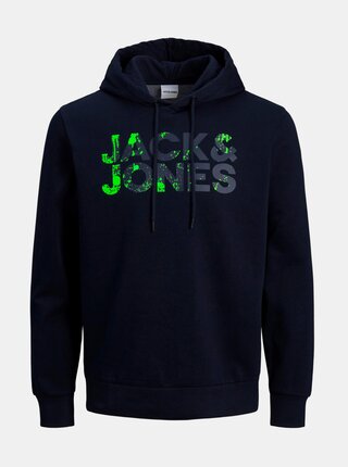 Tmavomodrá mikina Jack & Jones Splash