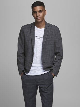 Šedé sako Jack & Jones Stuart