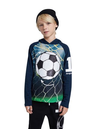 Desigual modré chlapecké tričko TS Manu
