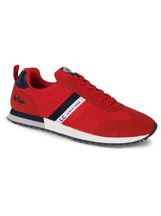 Lee Cooper červené pánské tenisky Red Hot
