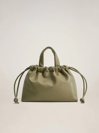 Zelená crossbody kabelka Mango Nordic
