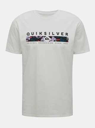 Bílé tričko Quiksilver