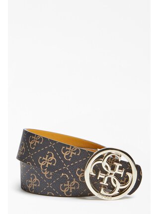 Guess oboustranný pásek Jensen 4G Logo Reversible Belt