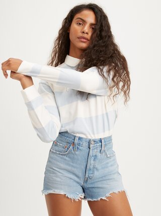 Světle modré dámské džínové kraťasy Levi's®