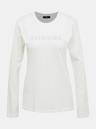 Bílé dámské tričko Diesel
