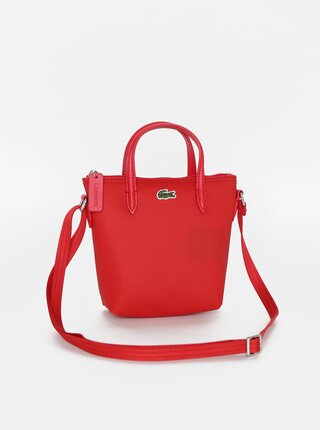 Červená dámská crossbody kabelka Lacoste