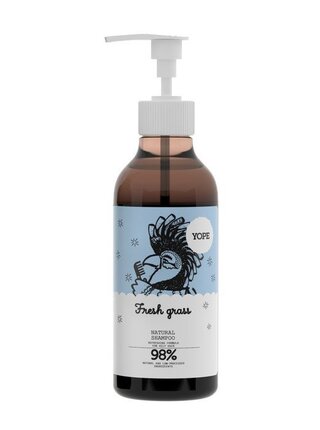 Yope Šampon pro mastné vlasy Čerstvá tráva 300 ml
