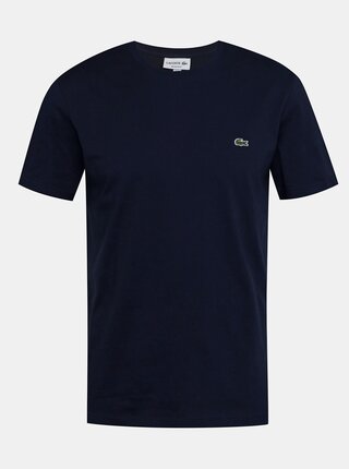 Tmavě modré pánské basic tričko Lacoste