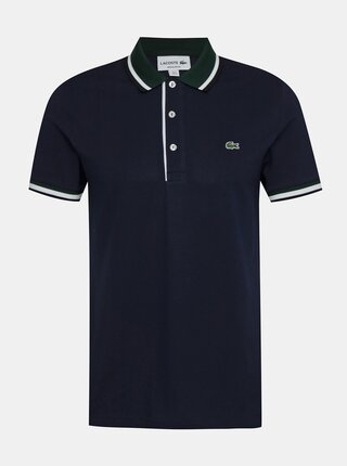 Tmavě modré pánské polo tričko Lacoste