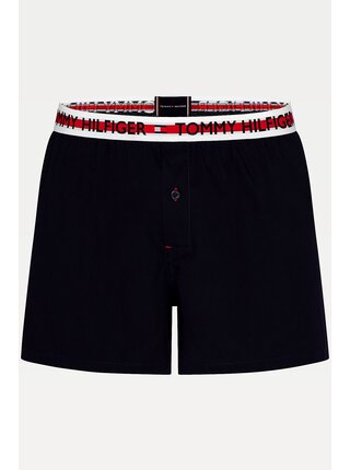 Tommy Hilfiger tmavě modré trenýrky Woven Boxer