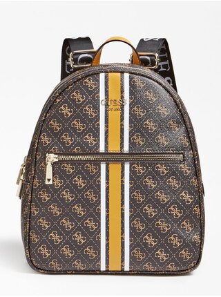 Guess hnědý batoh Lola 4G Logo Backpack