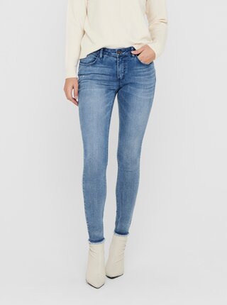 Modré skinny fit rifle Jacqueline de Yong Sonja