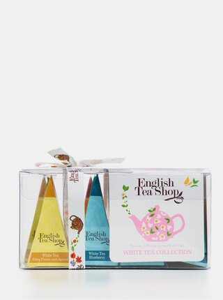 Sada dvanácti organických čajů English Tea Shop White Tea