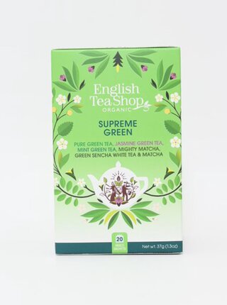 Organický zelený čaj English Tea Shop Supreme Green