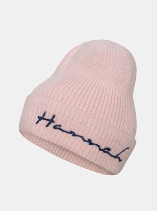 Růžová dámská čepice Hannah