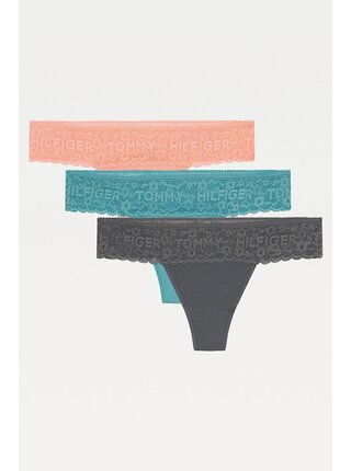 Tommy Hilfiger barevný 3 pack tang Thong 3PK