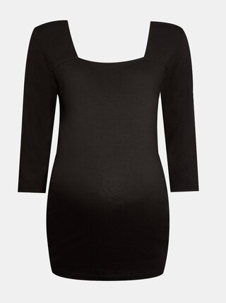 Černé těhotenské tričko Dorothy Perkins Maternity