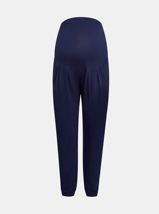 Tmavě modré těhotenské kalhoty Dorothy Perkins Maternity