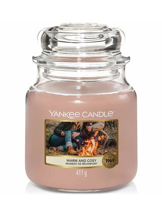 Yankee Candle vonná svíčka Warm & Cosy Classic střední