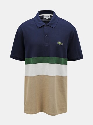 Tmavě modré pánské polo tričko Lacoste