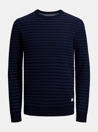 Tmavě modrý svetr Jack & Jones