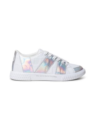 Desigual bílé tenisky Shoes Comet Iridiscent