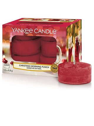 Yankee Candle vonné čajové svíčky Christmas Morning Punch