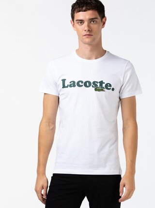 Bílé pánské tričko Lacoste