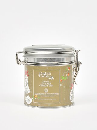 Dárková dóza s čaji ve stříbrné barvě English Tea Shop