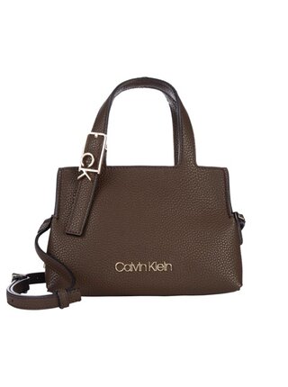 Calvin Klein hnědá kabelka Tote XS