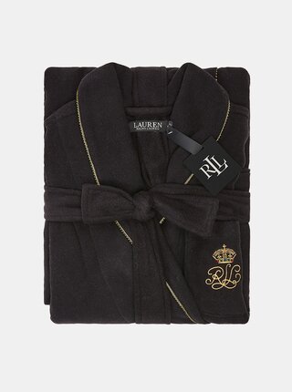 Černý dámský župan Lauren Ralph Lauren