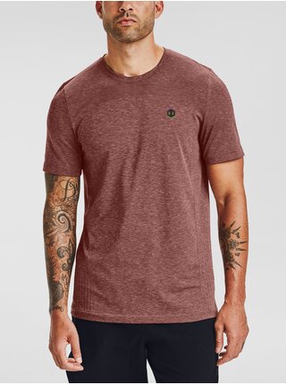 Tričko Under Armour UA Rush Seamless Fitted SS-RED