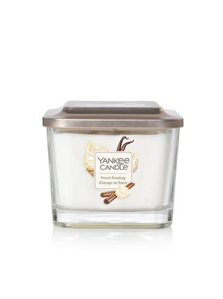 Yankee Candle vonná svíčka Elevation Sweet Frosting hranatá střední 3 knoty