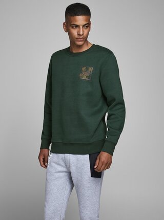 Zelená mikina Jack & Jones