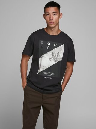Černé tričko Jack & Jones