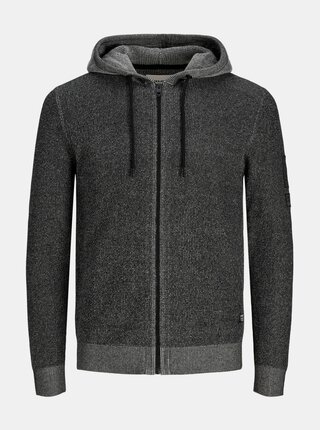 Tmavě šedá mikina Jack & Jones